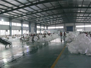 集装袋生产车间